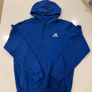 Adidas Men's Royal Blue Pullover Hoodie